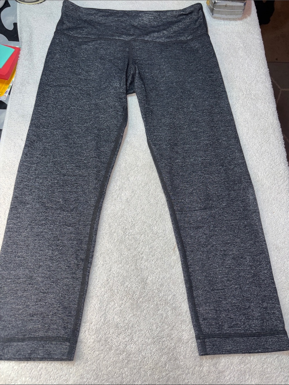 Lululemon Charcoal Gray Active Leggings